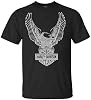 HARLEY-DAVIDSON Men's Tee, Distressed Bar & Shield T-Shirt, Gray 30296597