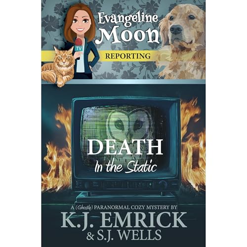 Death in the Static Audiolibro Por K.J. Emrick, S.J. Wells arte de portada