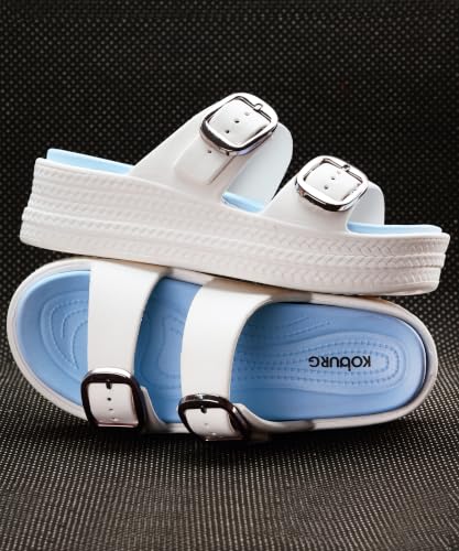Image of KOBURG Diva Sandals for Women| Durable| Lightweight| Daily|Stylish l Antiskid|Heels|Easy to Clean Sandals| Comfortable | Extra Soft Slide KS-444