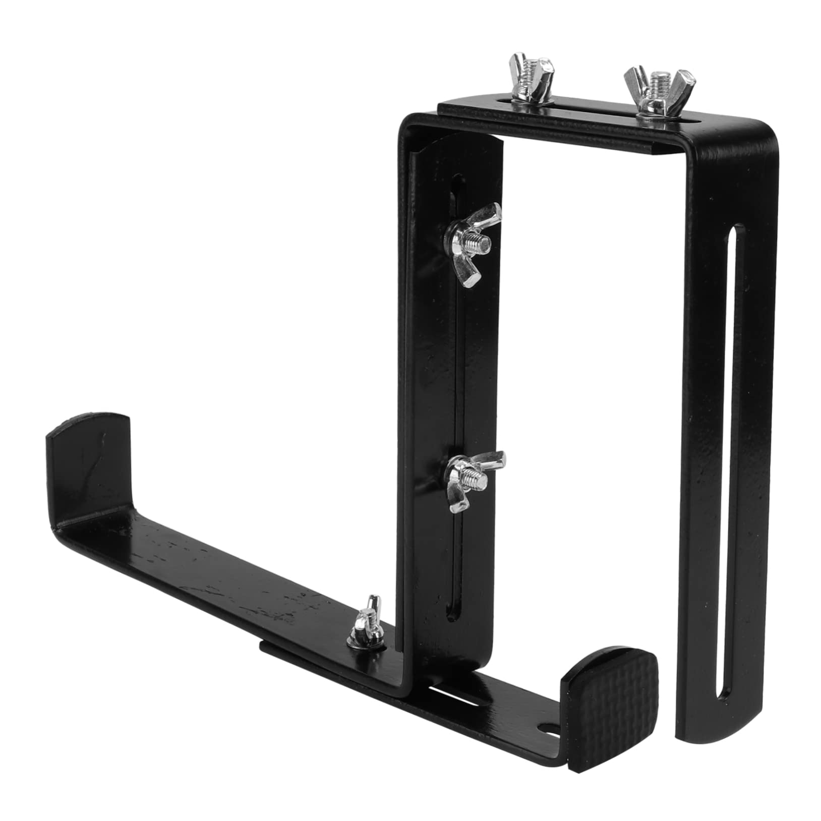 VICASKY Iron Flowerpot Rack Hanging Plant Shelf Deck Planter Holder Railing Plant Holder