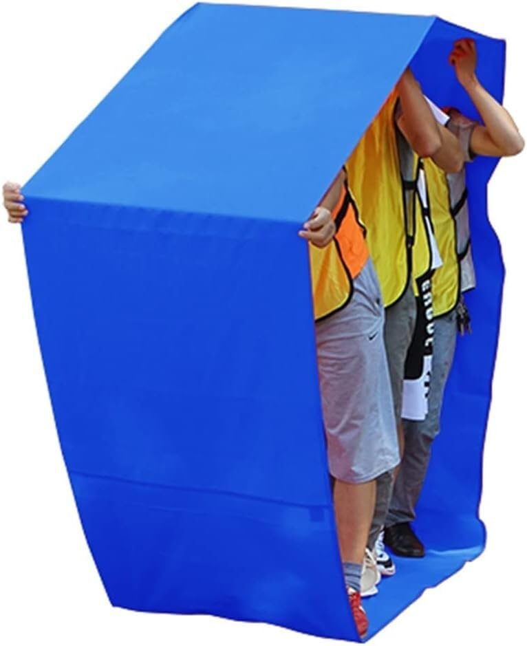 Tapis de course en équipe rembourré de 8m pour jeux de coopération et team building adulte