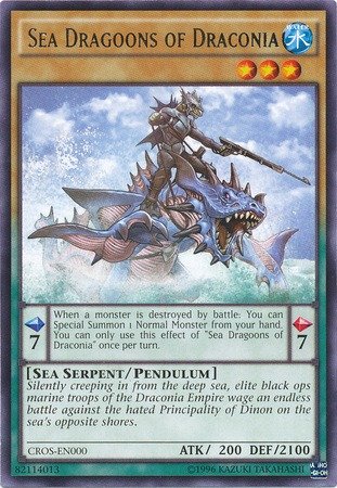 Amazon.com: YU-GI-OH! - Sea Dragoons of Draconia (CROS-EN000
