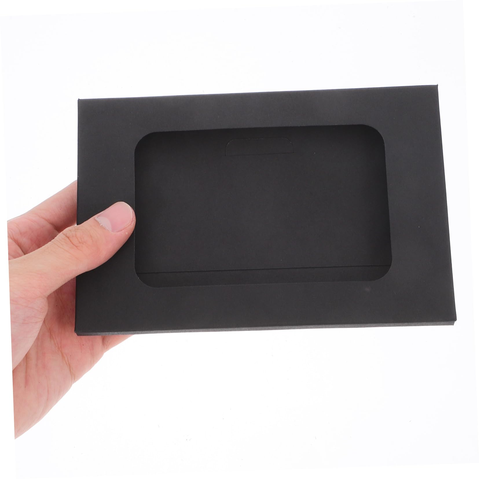 150 Pièces Lot de Enveloppes Blanches à Fenêtre Boîte de Rangement Multifonction pour Cartes Photos Monnaie Invitations pour Usage Quotidien et Fêtes