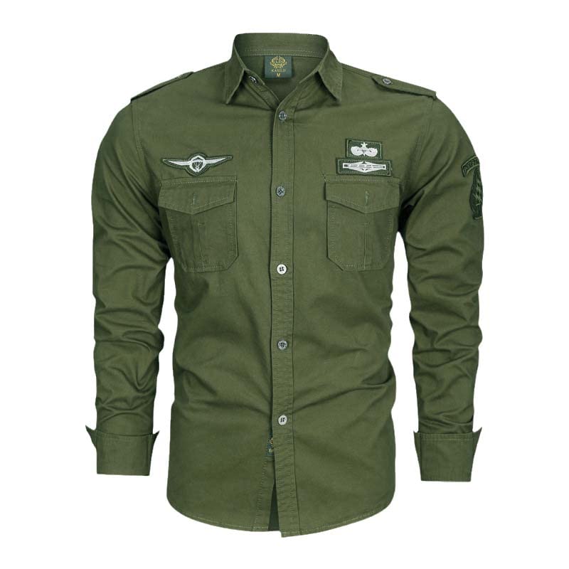Chemise tactique militaire idéale pour la randonnée et le bushcraft actif
