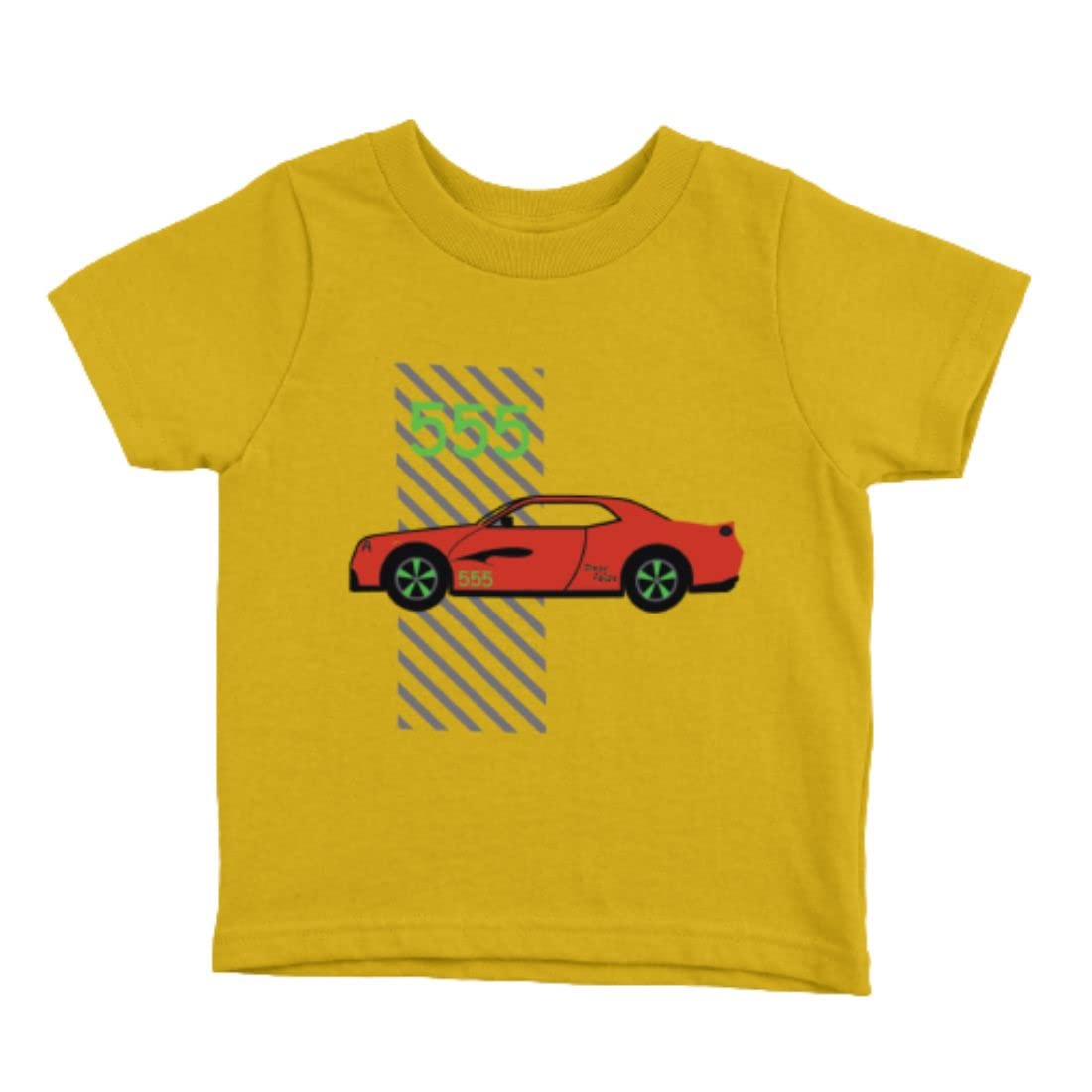 Diego Felipe Cotton Regular Fit CAE Print Half Sleeve T-Shirt (DgFpe-tshirt17_P)