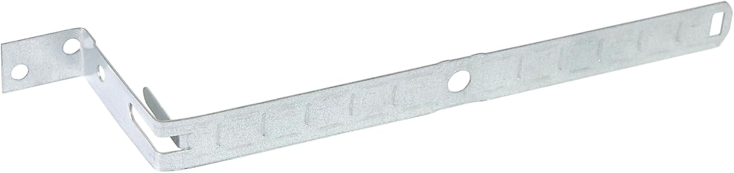 Xadnitu 100 Pack Stud Mounting Cable Support, Galvanized Steel Stud Supports with Locking Tab Silver Box Fasteners for All Indoor and Outdoor Cable Management Needs