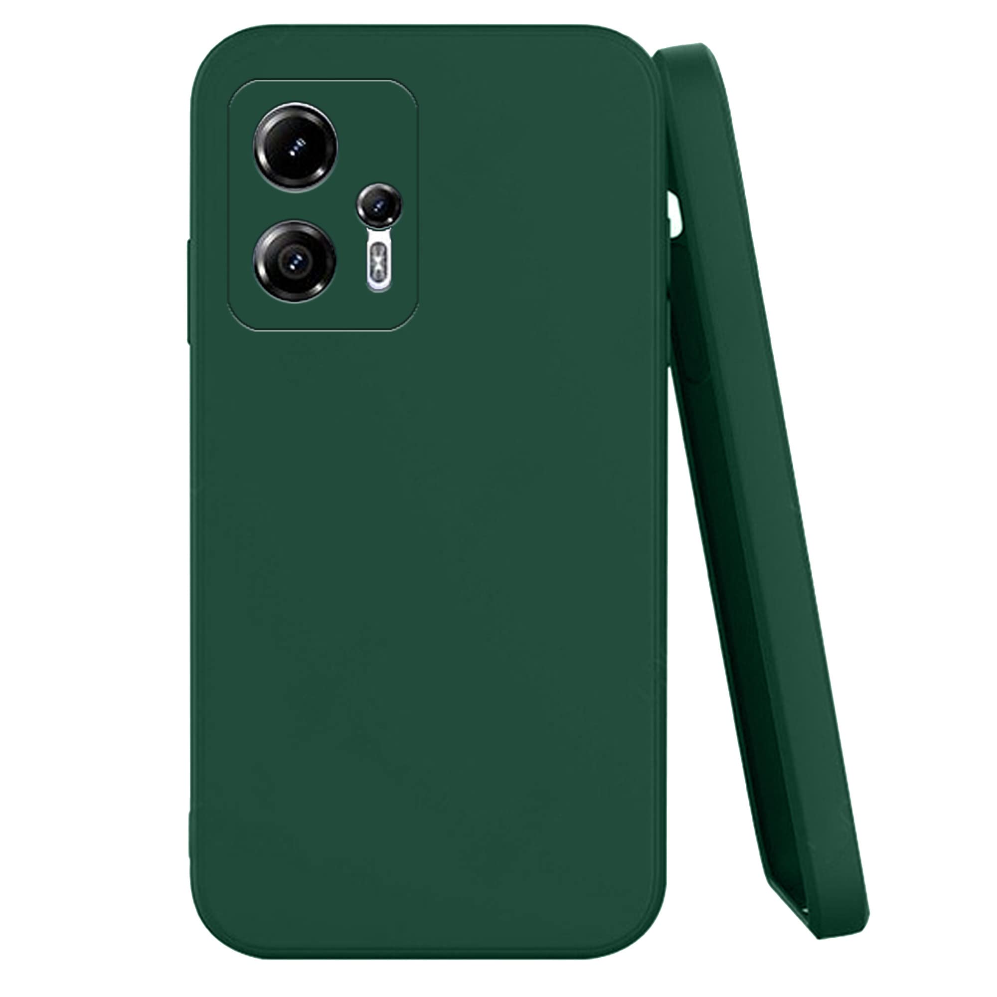 Knotyy Ultra Soft Rubberised Back Cover for Moto G13 | Inner Velvet Fabric Lining | Matte Silicone Flexible |Raised Bumps for Camera & Screen Protection Back Case Cover - Green (B0C1ZNC1F5) Amazon Price History, Amazon Price Tracker