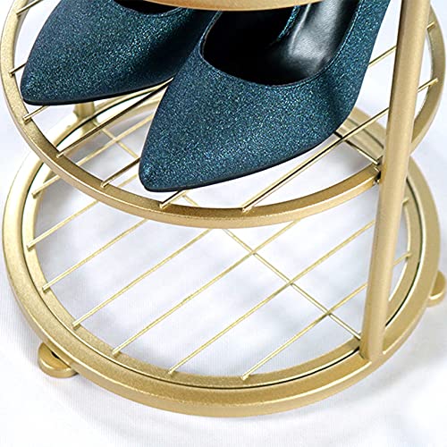 Zapatero de metal para pasillo estrecho y recibidores de diseño elegante 8