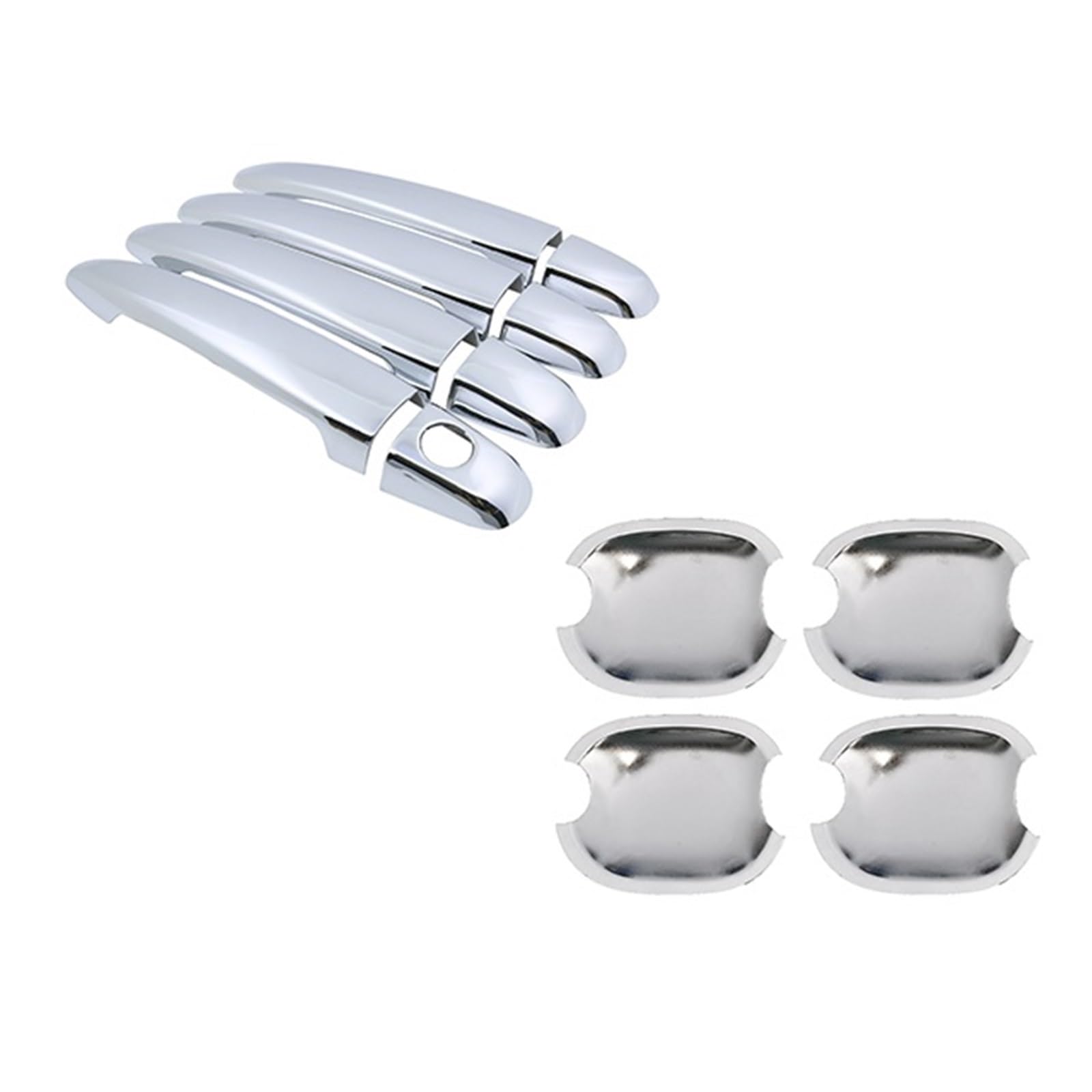 Drezzo Handle Bowl 1 Hole Car Exterior Door Handle For Toyota For Noah For Nav1 For Voxy R70 2008-2013 Car Exterior Door Handle Cover Stickers(Handle Bowl 1 Hole)
