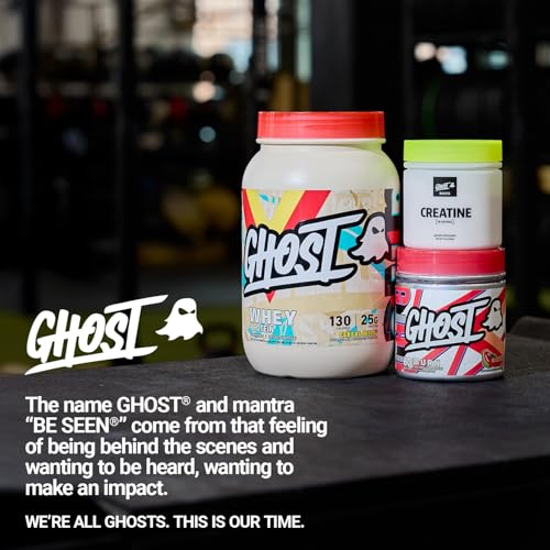 Image of GHOST Whey Protein Powder, Cereal Milk - 2LB, 25G of Protein - Whey Protein Blend - Post Workout Fitness & Nutrition Shakes, Smoothies, Baking & Cooking - Soy & Gluten-Free