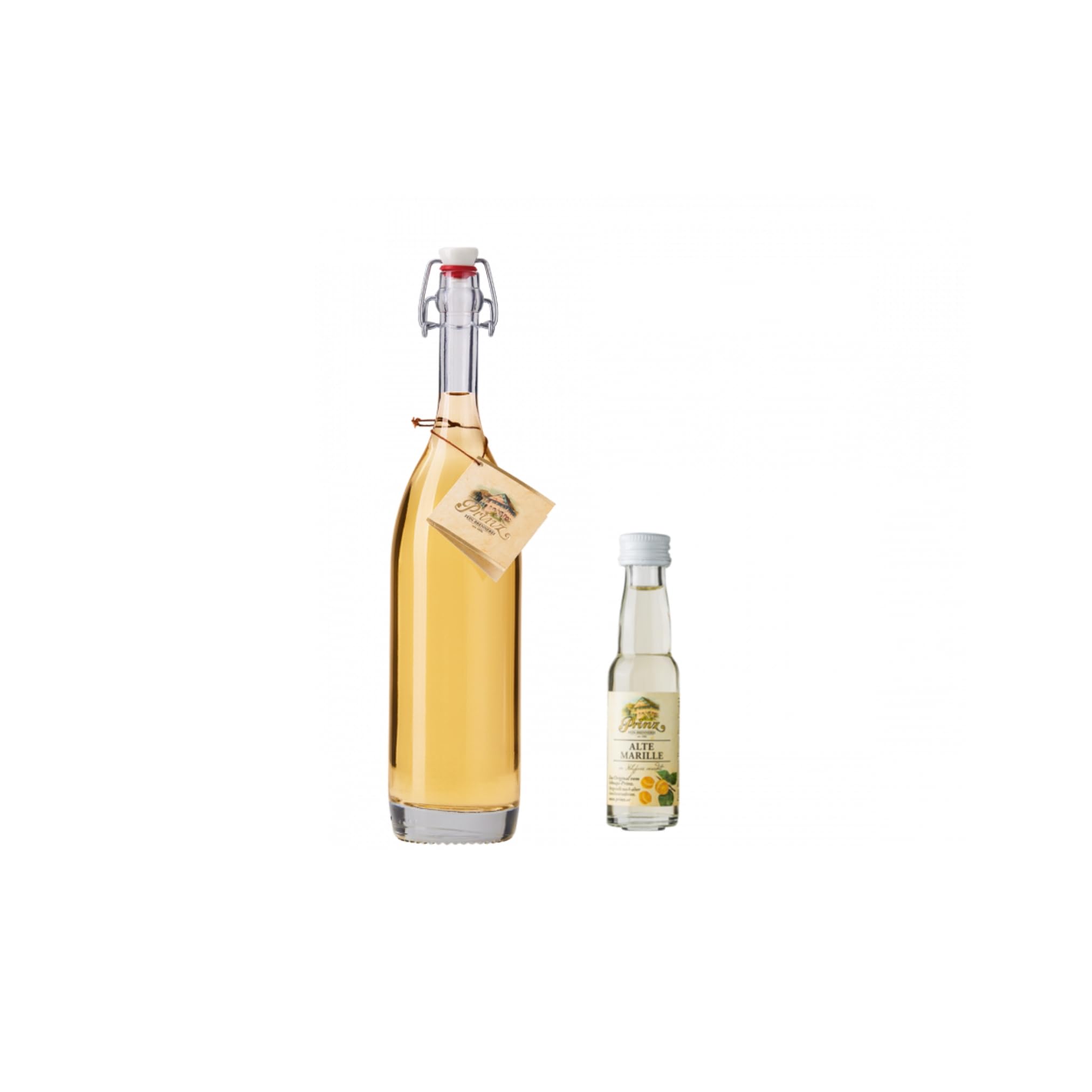 Prinz Alte Wald-Himbeere 0,5 Liter + 1 Prinz Alte Sorte Probe 0,02l
