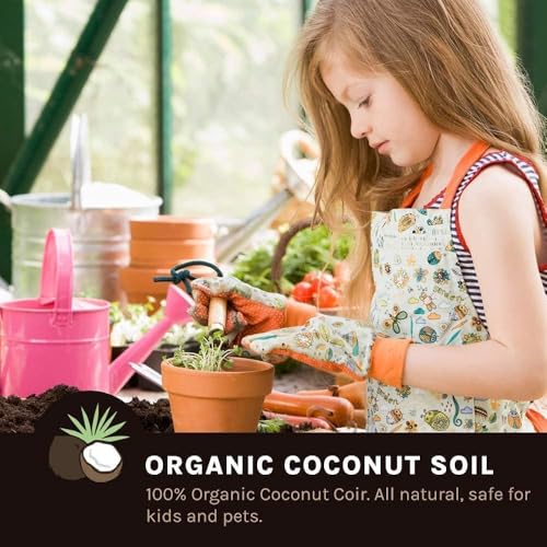 Image of Amazon Brand - Nalla Cocopeat Block 5 Kgs for All Seeds & Plants, Vegetable Garden, Indoor & Outdoor, Home and Terrace Gardening Expands Upto 75 litres Export Quality