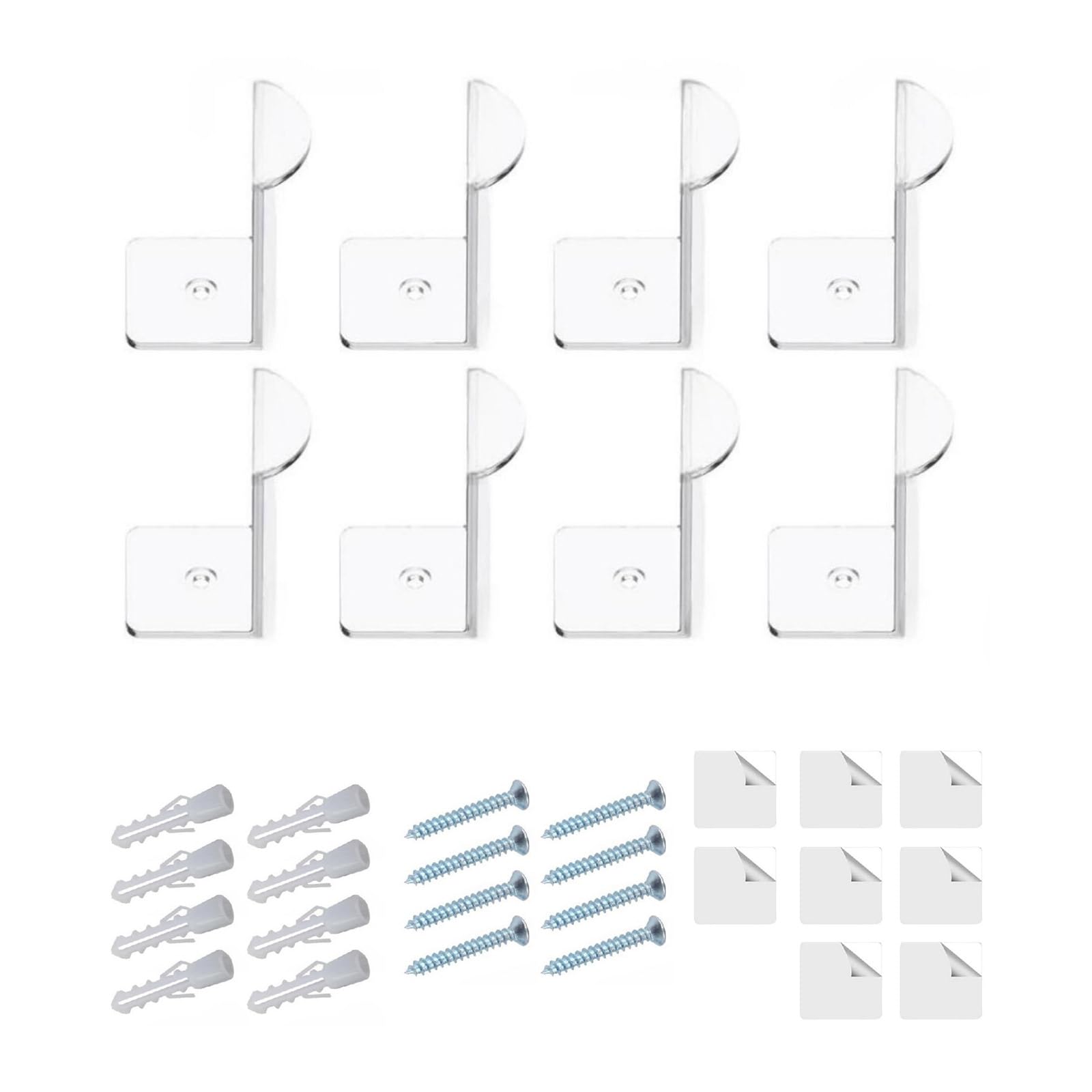 Nucelit Stylish and Practical Baseball Hat Rack Accessory for Bedrooms or Retail Displays Keeps Your Hats Neatly Arranged Adhesive Hat Hook