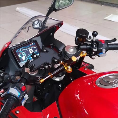 Support amortisseur direction AfricaTwin 2018 2019 usiné pour ajustement haute performance - 2
