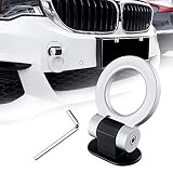 TOMALL Tow Hook Kit Silver Car Decorations Sticker Car Decor Bumper for Auto Exterior Accessories (O