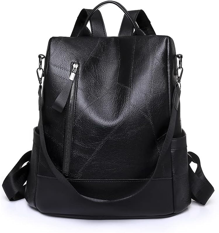 Mochila de poliuretano para mulheres e meninas, mochila de viagem feminina de couro de poliuretano para laptop, mochila escolar em oferta na Shopee