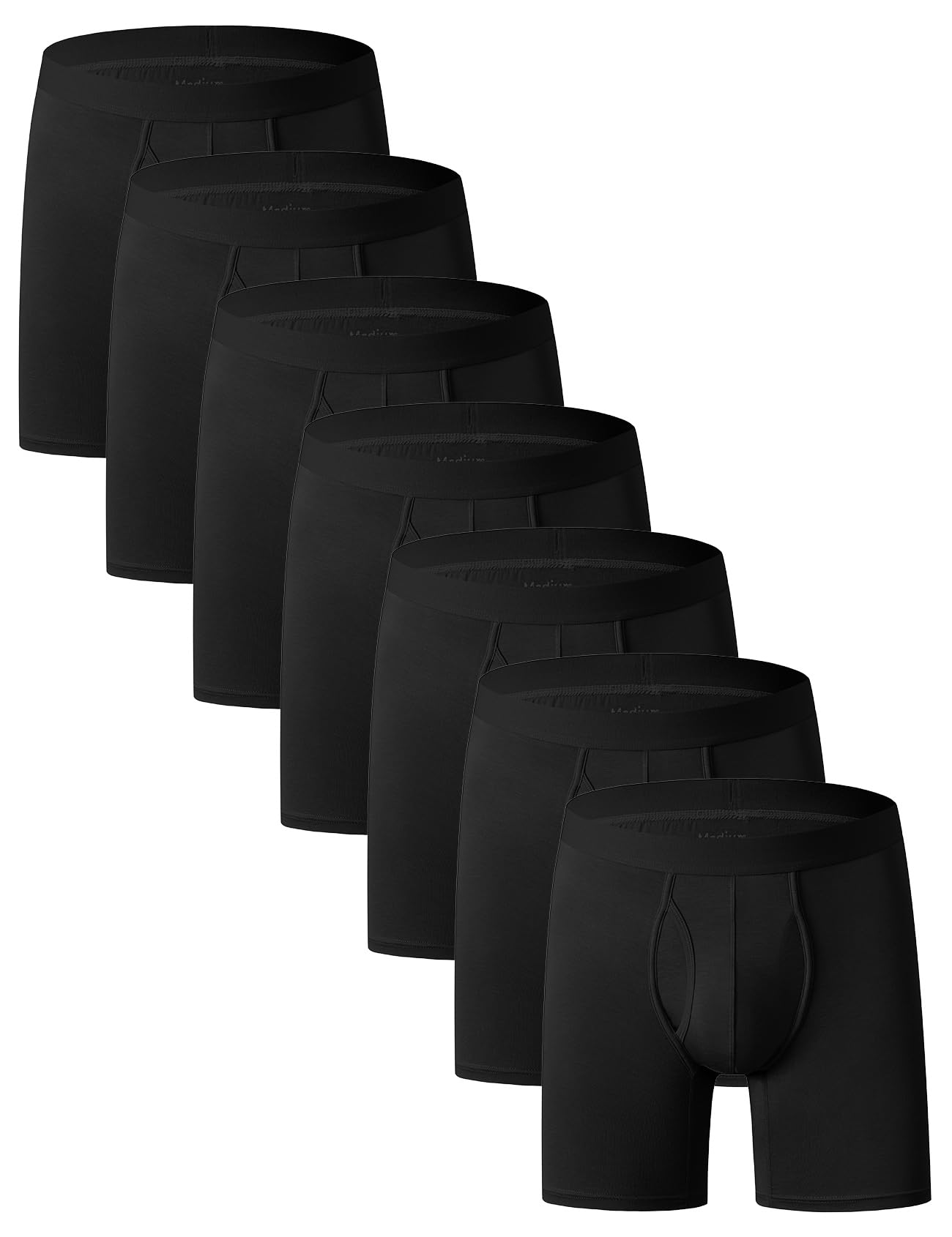YOULEHE Boxershorts Herren Multipack Männer Unterwäsche Bambusviskose Unterhosen Men Retroshorts