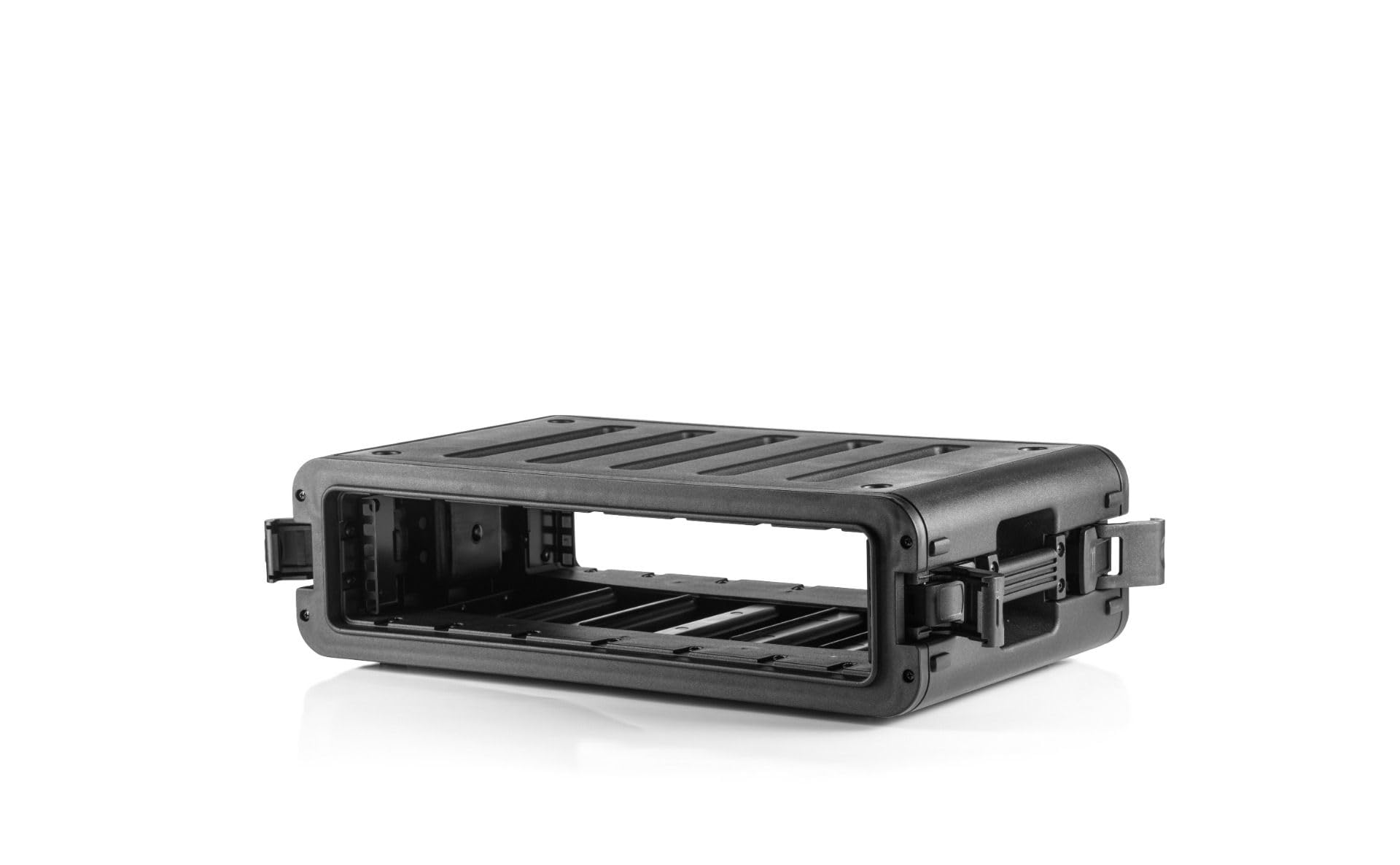 RackVault - twarde etui Audiorack - 19 cali - 2U - 300 mm | Obudowa Rackmount | Do zastosowań przemysłowych i AV/muzycznych | Czarny, czarny, 19 Zoll x 2U x 300 mm, Walizka