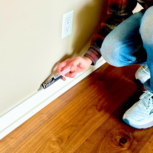 Image of - Acrylic Urethane Elastomeric Sealant - Pre-Filled Precision Caulk Gun - Almond - 3-Pack - Flexible & Durable Sealant for Trim, Baseboards, and Small Cracks