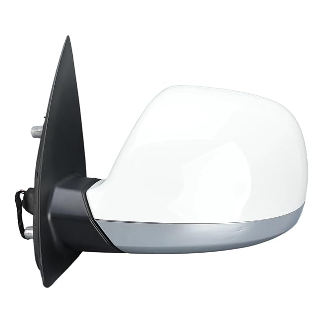 5 Pins Rearview Mirror Assembly Compatible With VW Amarok 2013-2023 Manual Folding 10 Holes Interface Side Mirror Car