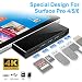 Produktbild Eletrand Microsoft Surface Pro USB Hub Docking Station for Surface Pro 4/5/6 USB 3.0 Hub mit 4K DP, 3 x USB 3.0-Ports, SD/Micro-SD-Kartenleser für die Surface Pro 4/5/6