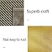 LFFH Security Brass Mesh, Non-Rustable Coppers Woven Wire 20-500 Mesh Shielding Fabric Industrial Filter Signal Screen (Color : 500 mesh)