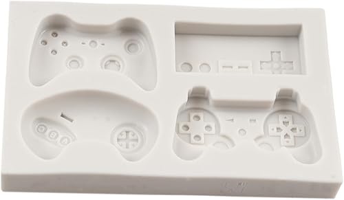 Miniatura 5 de Controlador de juego Molde de fondant para videojuegos, Gamepad de silicona, chocolate, caramelo, para juego, fiesta, decoración de pasteles,
