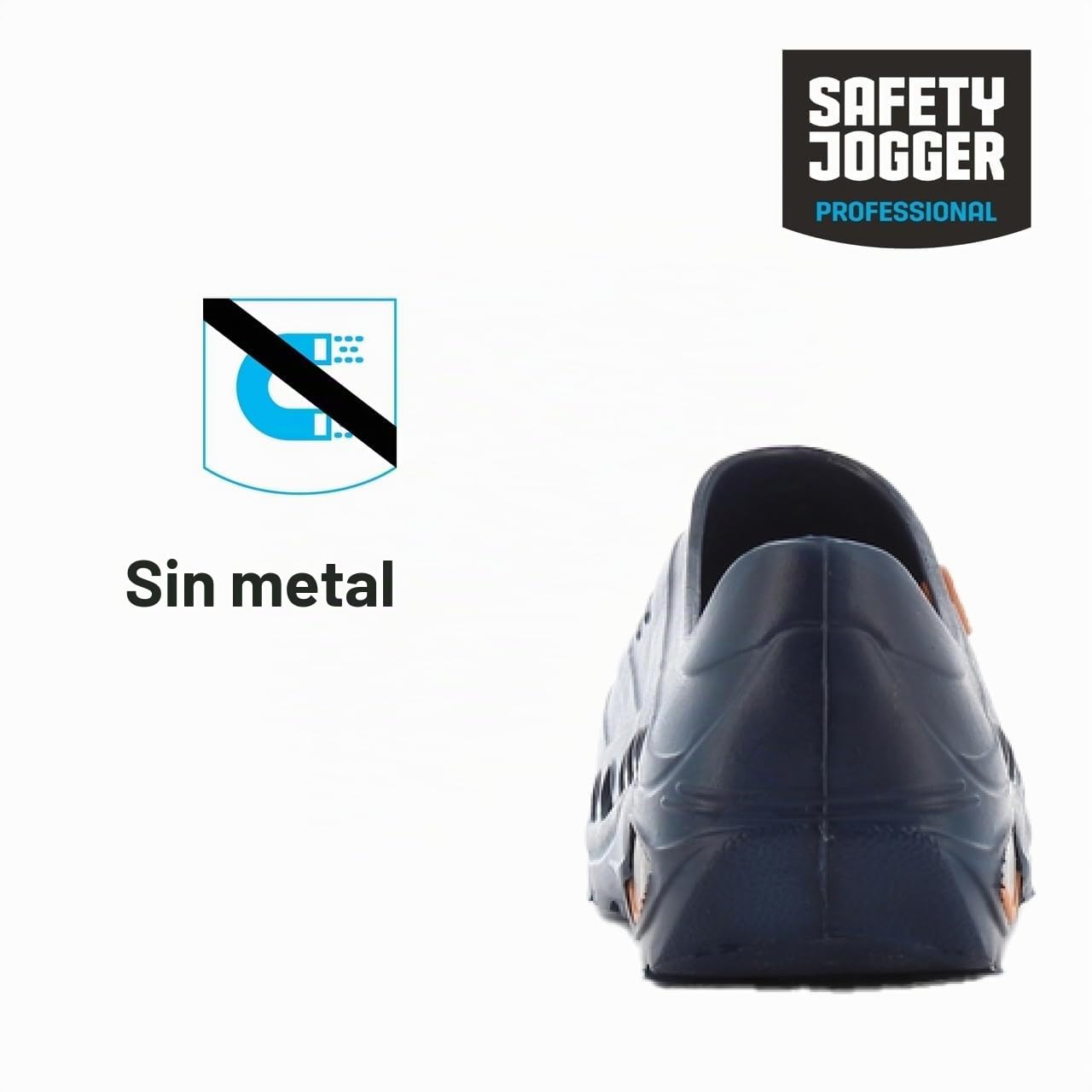 SAFETY JOGGER Los Zuecos Sanitarios Señoras y señores - OXYVA - Zuecos de Cuidado, Zapatos Profesionales Tipo Zueco EU 41/42, Azul