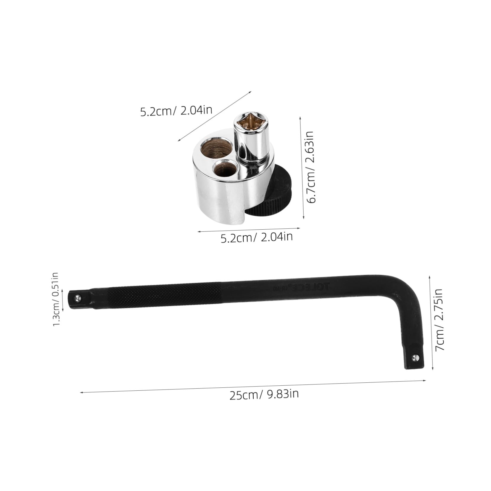 ABOOFAN Nut Extractor Lug Nut Remover Tool Nut and Bolt Extractor Kit for Car Repair