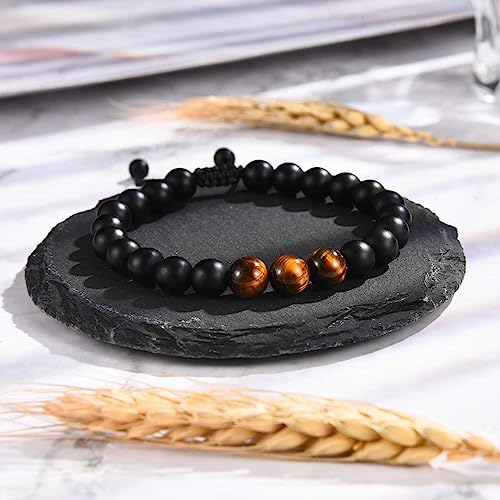 Best Ever Gifts for Mens Teen Boys, Beads Bracelet Gifts for Friend Brother Uncle Boyfriend Grandpa Dad Son Grandson Nephew New Dad Stepdad Husband on Birthday Christmas Valentines Fathers Graduation2
