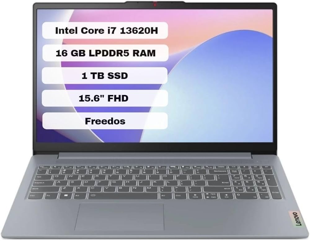 IDEAPAD SLIM 3 CORE I7-13620H / 16 GB RAM / 1TB SSD / 15.6