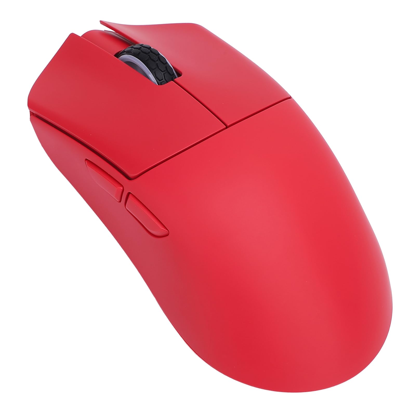 Ratón para Juegos 30000DPI Modo Dual con Cable Inalámbrico Ergonómico para Jugadores de PC Diseño Liviano de 55 G (Rojo)