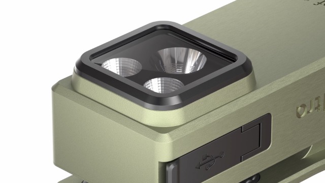 オーライト　olight Oclip Ultra OAL合金製 オリーブ OLIGHT Oclip Ultra EDC Flashlight Clip-on Light, 530 Lumens