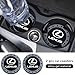 Car Cup Holder Coaster for Lexus ES350 GS350 GS300h GS450h is300 es350 ls460 rx350 NX300h Silicone Cupholder Coaster,Car Interior Accessories,2.76 Inch 2 Pieces （Grey）