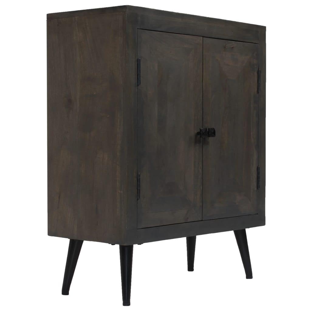 Helloshop26 4402212 - Armario para consola de almacenamiento de madera maciza de mango (76 cm)