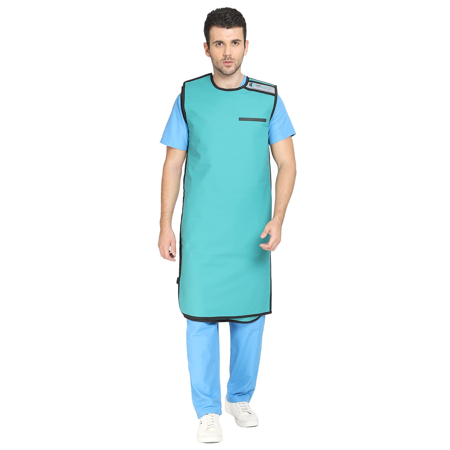 IS IndoSurgicals Wrap around Lead Apron Full Over Lap Lead Vinyl Core 0.5mm Lead Equivalency (L) (B09PVHMBSY) Amazon Price History, Amazon Price Tracker