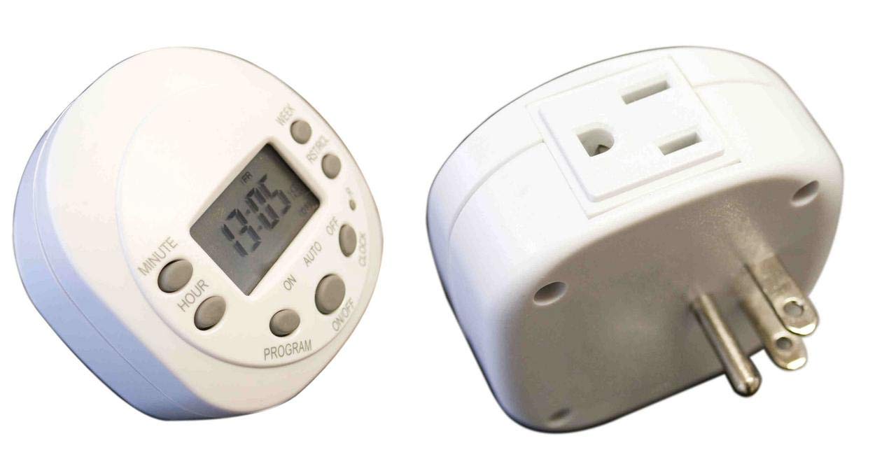 Westek ATW-P24 Programmable Plug-in Timer with digital display and control buttons.