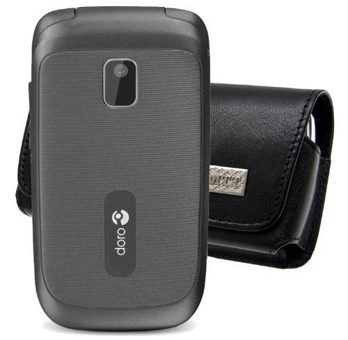 Original Mtt Etui pour/Doro 6030 / Horizontal Sac Pochette/Ã‰Tui en Cuir Téléphone Portable Ã‰Tui avec Agrafe Et en