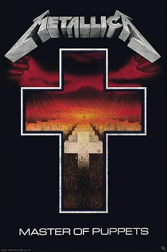 Metallica - Póster musical (Master Of Puppets) (tamaño 24" x 36")