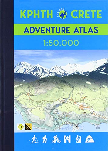 Crete Adventure Atlas: Autoatlas Kreta