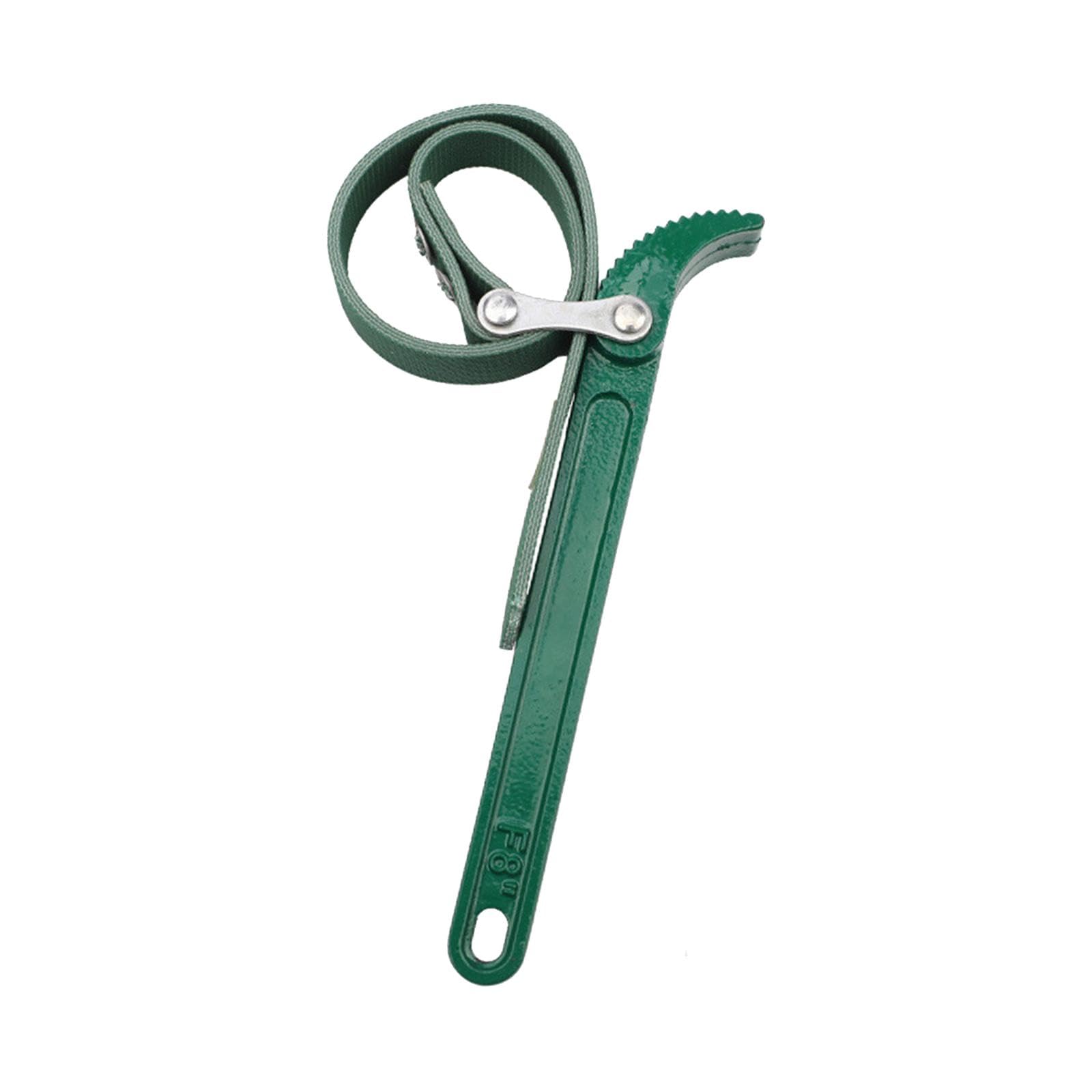 Skkwjege With Belt, 8 Inch Strap Filter Wrench Disassembly Tool Multifunction With Belt 8Inch, 8 Inch