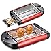 Di-Nesh (124) Melissa Toaster Rot Flachtoaster Flachbetttoaster Tischröster Tisch