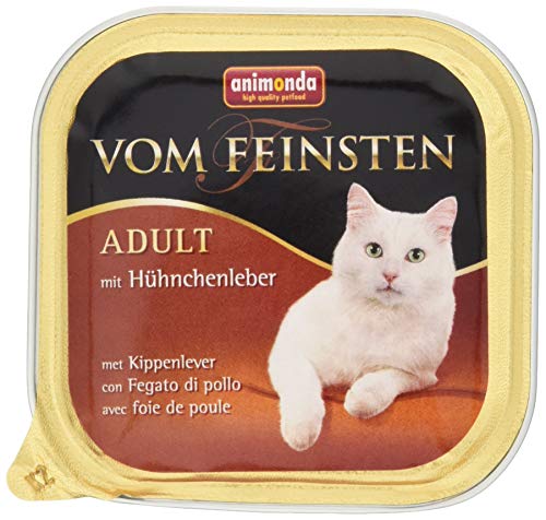 Produktbild von Animonda Vom Feinsten Adult mit Hühnchenleber - 32 x 100 g