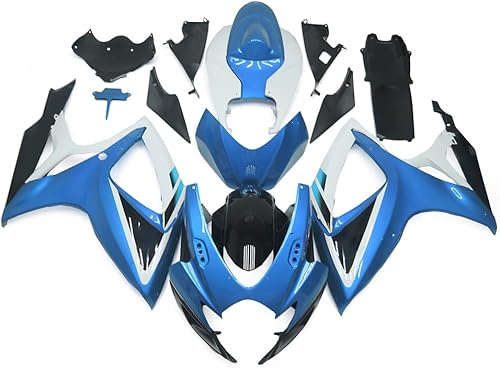 Kit de carenado de inyección rojo negro plata para Suzuki GSXR600 GSX750 2006 2007 GSXR 600 GSX-R750 06 07 ABS carenado de plástico completo