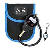 ARB Air Systems E-Z Digital Deflator Tire Pressure Gauge Bundle with Lumintrail Keychain Light