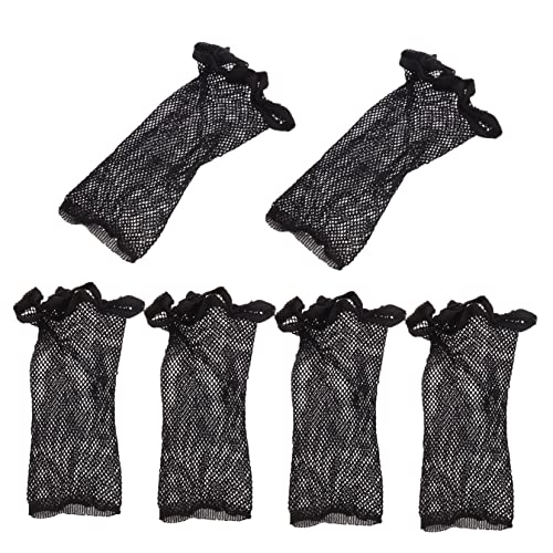 Ipetboom 8Pcs Stretchy Wig Hair Caps Mesh Net Accessories for Women Elastic Wig Nets Design for Securing Natural Hair Before Wig Application