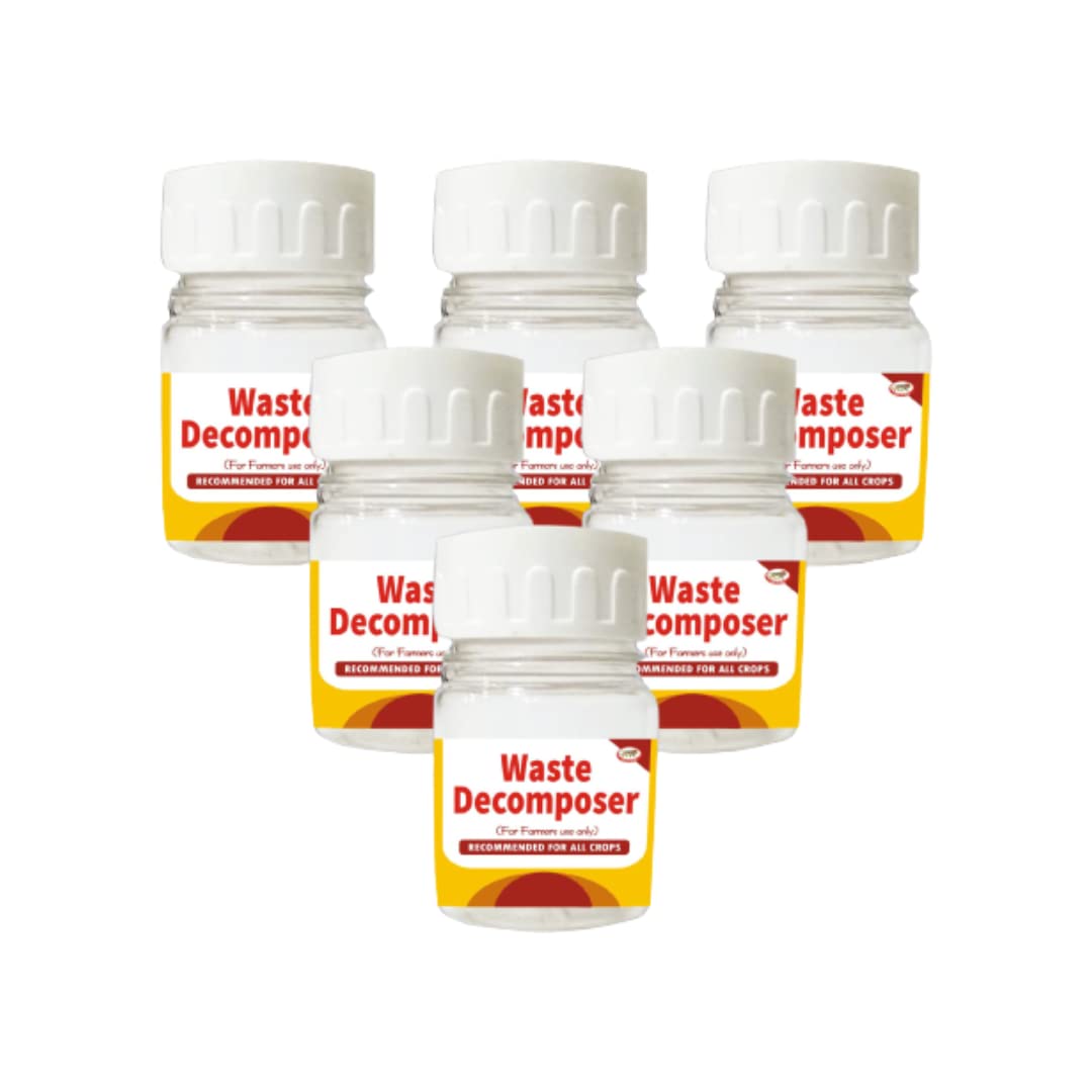 Waste Decomposer | Organic Waste Decomposer for Agriculture, Plants, Gardening, and Farming | Compost Maker | Vegetable Waste Decomposer | Bio-Waste Decomposer (6) (B09RWNX3FH) Amazon Price History, Amazon Price Tracker