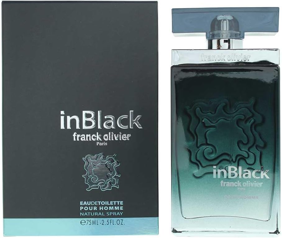 - Franck Olivier In Black Eau de Toilette 75ml