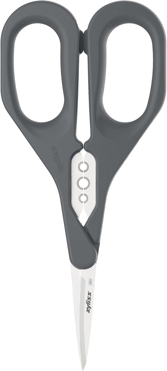 Herb Snippers with Stem Stripper – Ergonomic Kitchen Scissors for Fresh Herbs Herb Snippers with Stem Stripper – Ergonomic Kitchen Scissors for Fresh Herbs