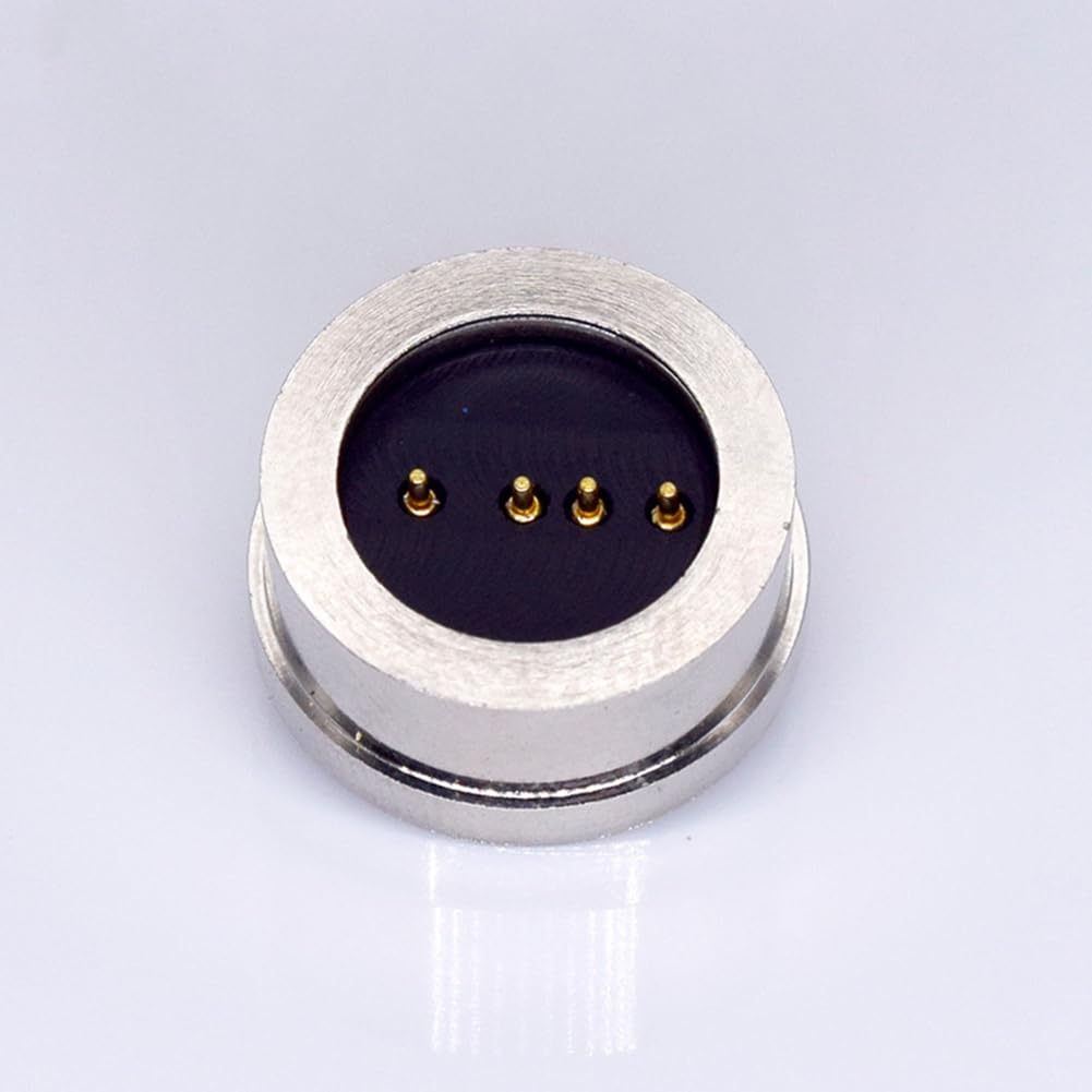 10 Paar magnetische Pogo-Pin-Anschlüsse, rund, 4-polig, 360 °, mit Saugnapf, wasserdicht und magnetischer Ladeanschluss